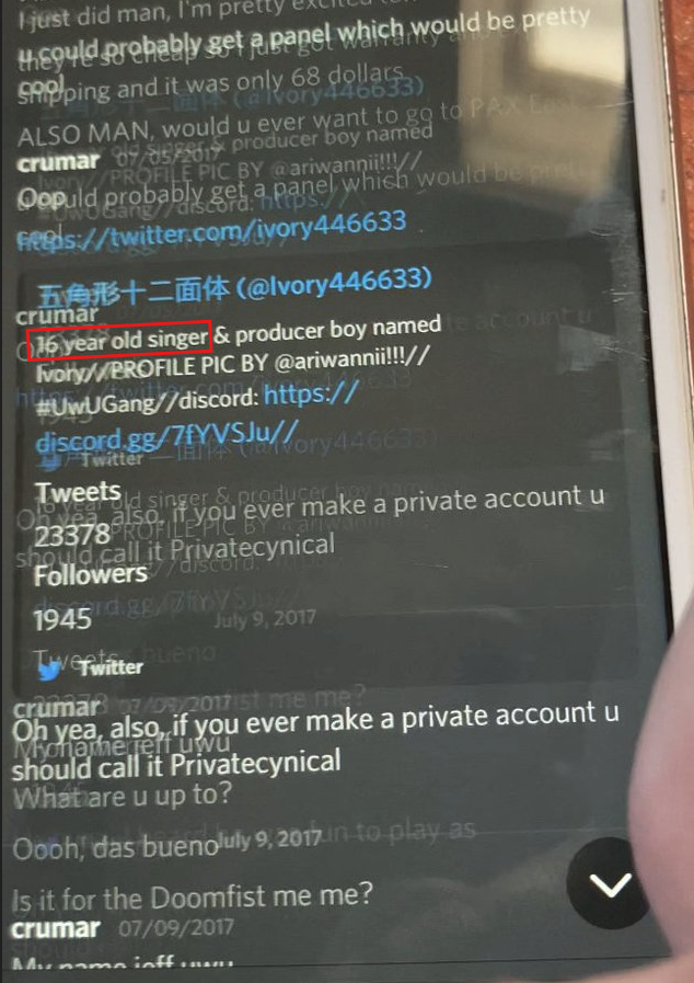 !! Ivory stated to Pyrocynical that he was 16 [2] !!.png